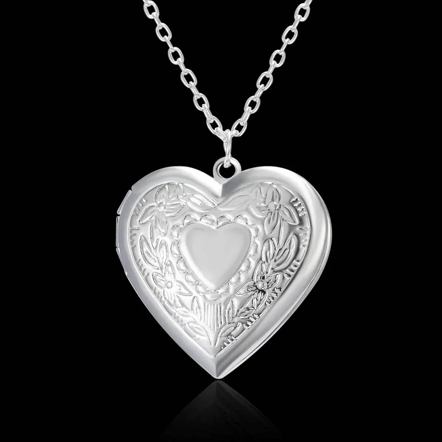 Personalized Heart Photo Necklace – Valentine's Gift - ZA-Zola