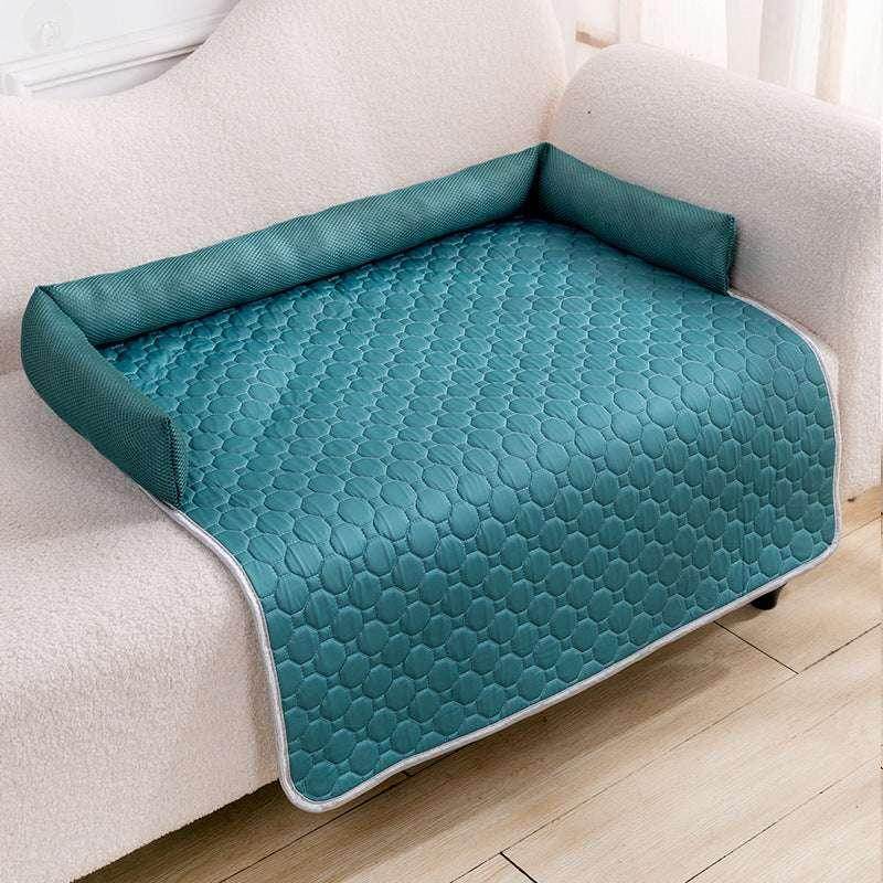 Cooling Pet Sofa Cushion – Ice Silk Dog Bed - ZA-Zola