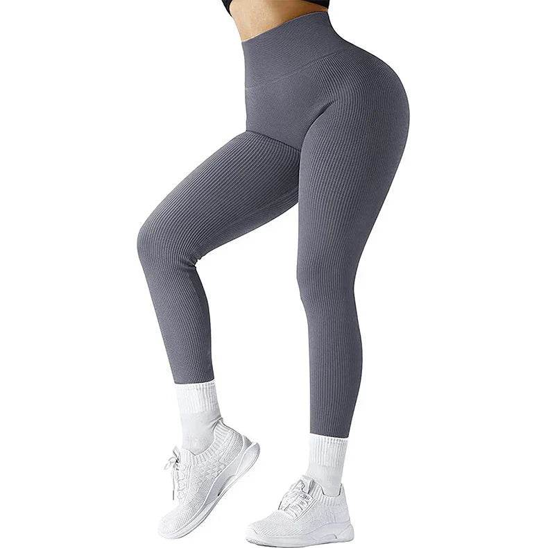High Waist Seamless Leggings – Women’s Yoga Fitness Pants - ZA-Zola
