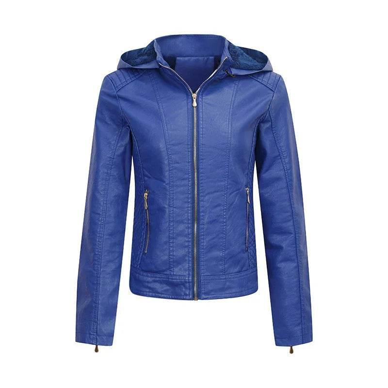Plush Thickened Hooded Coat Slim Fit Winter Jacket - ZA-Zola