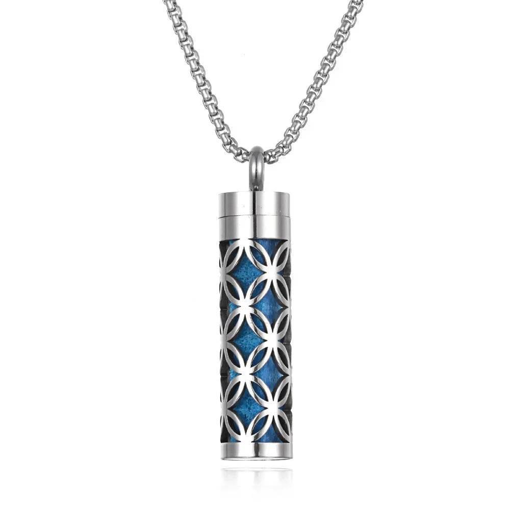 Titanium Aromatherapy Pendant Necklace - ZA-Zola