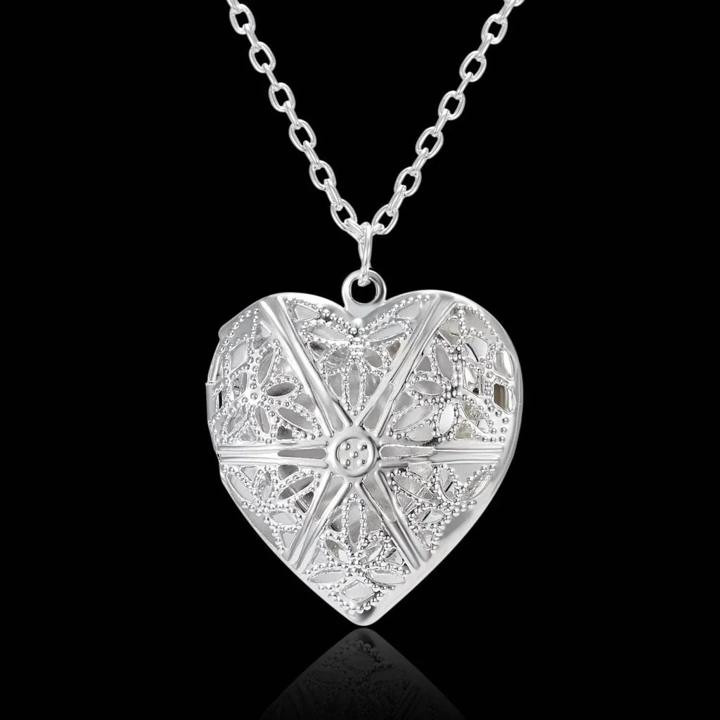 Personalized Heart Photo Necklace – Valentine's Gift - ZA-Zola