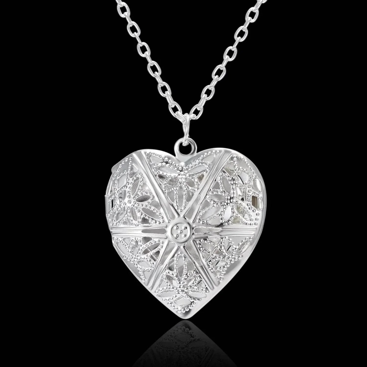 Personalized Heart Photo Necklace – Valentine's Gift - ZA-Zola
