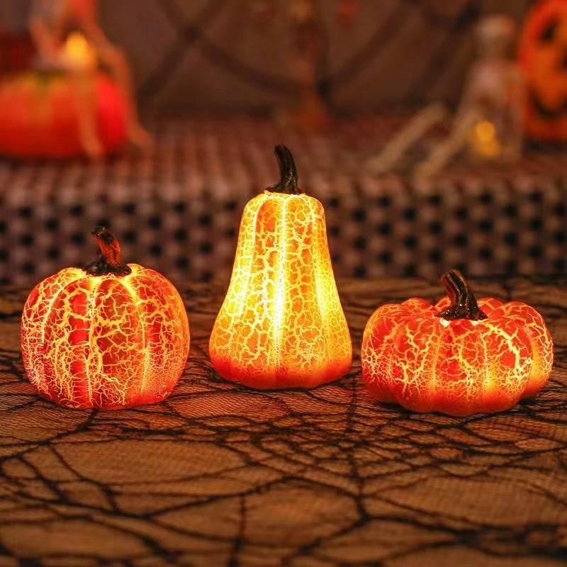 ZA-Zola Halloween Pumpkin Lantern LED Candle Lamp - ZA-Zola