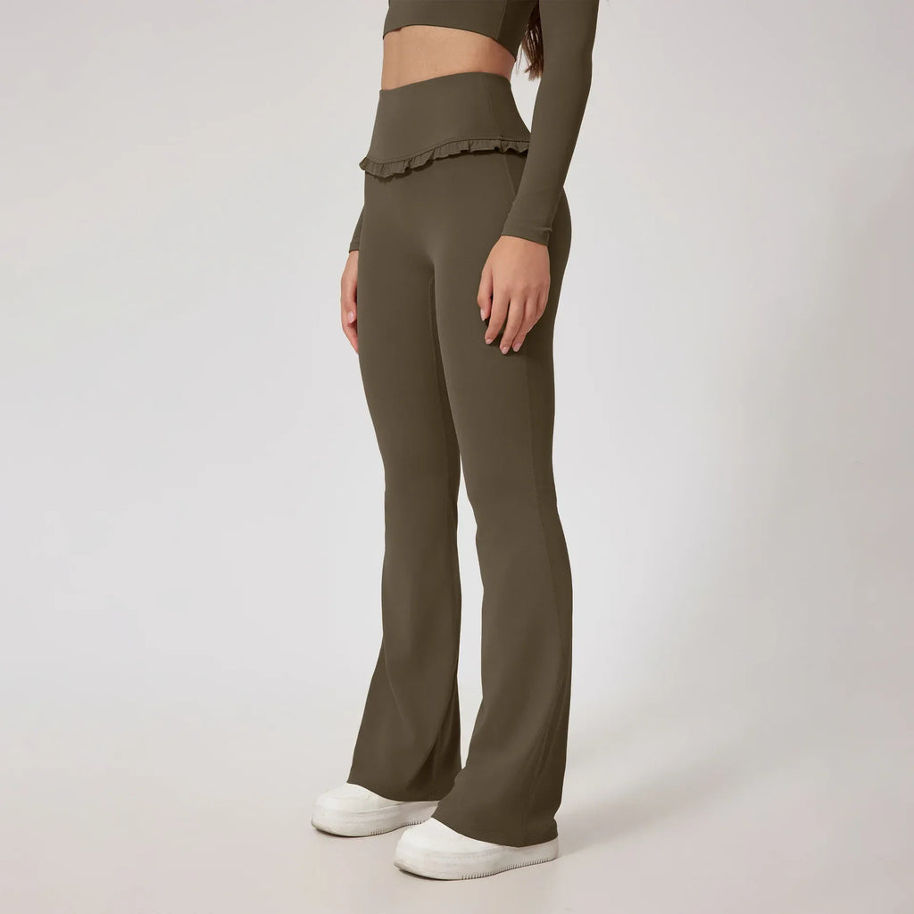 High Waist Nude Yoga Pants Hip-Lifting Fit - ZA-Zola