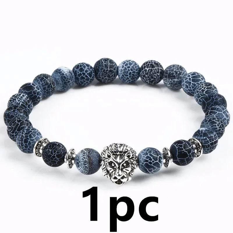 Bold Lion Stone Bracelet for Strength & Style - ZA-Zola