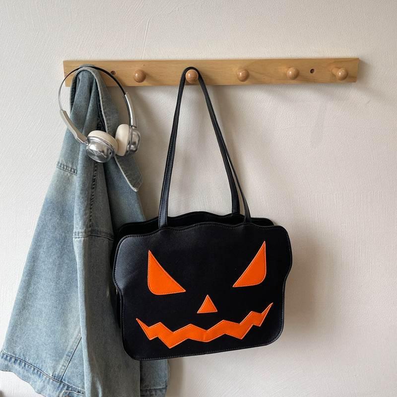 ZA-Zola Women’s Halloween Pumpkin Shoulder Bag - ZA-Zola