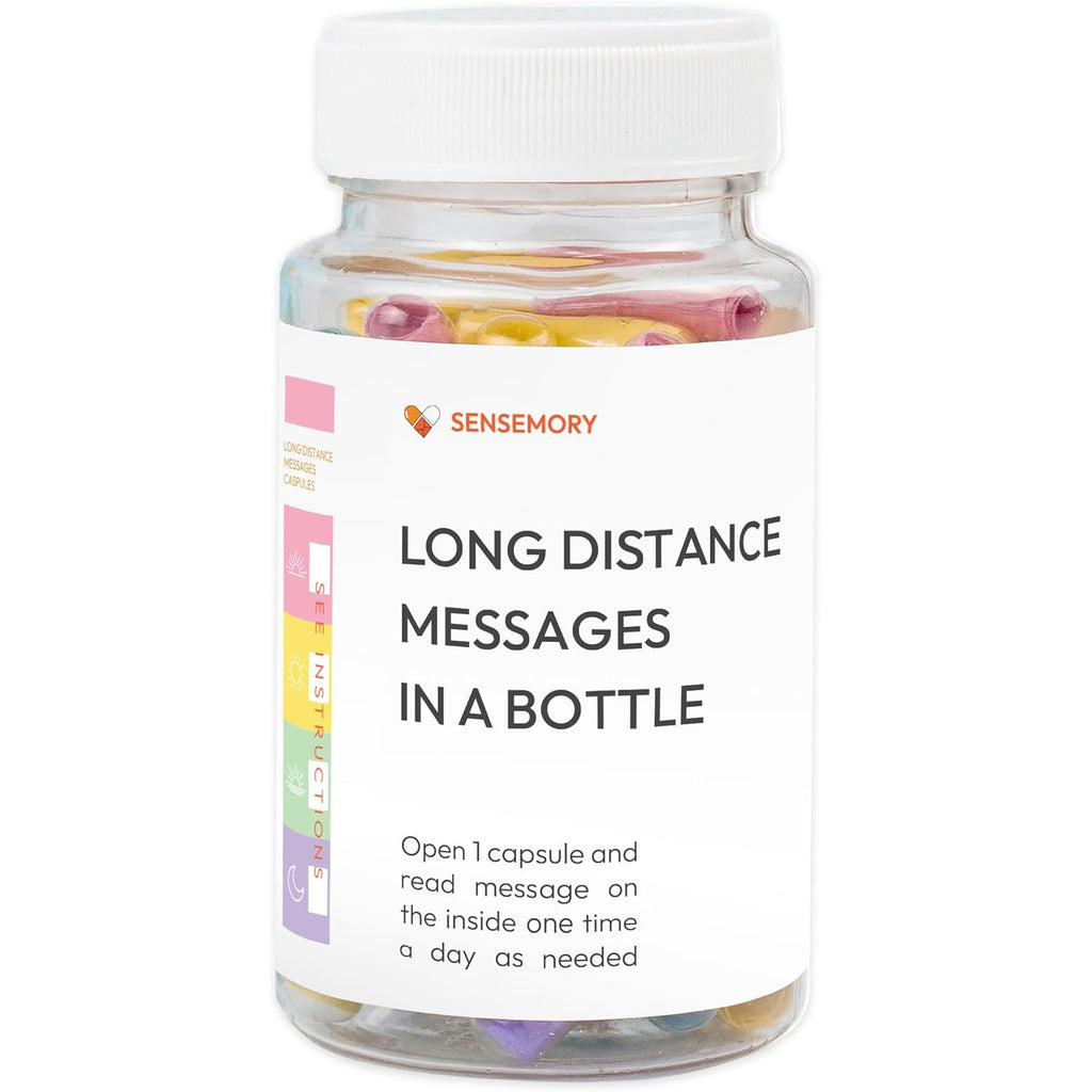 Love Messages in a Bottle Gift | Long Distance Capsule Notes
