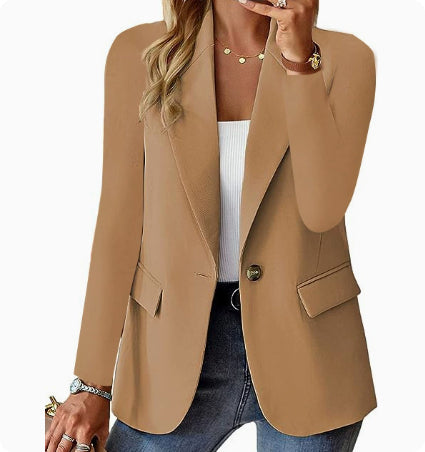Women's Casual Pleated Blazer | ZA-Zola Fashion