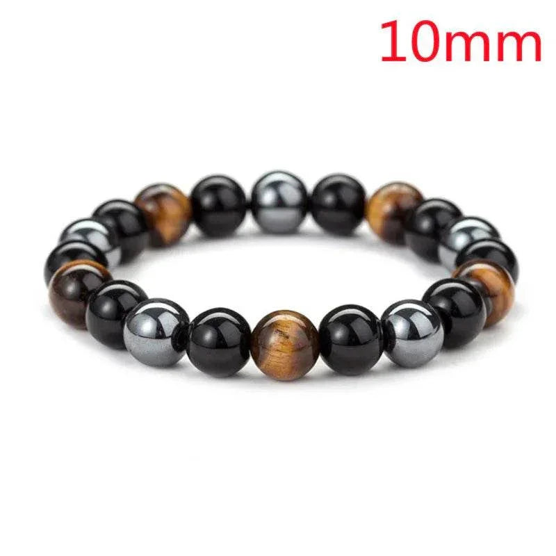 Tiger Eye Stone Bracelet – Natural & Handwoven - ZA-Zola