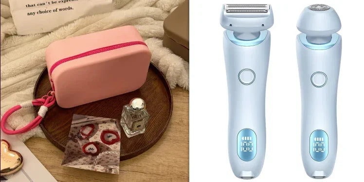 Women Electric Shaver – 2 in 1 USB Rechargeable Hair Remover - ZA-Zola