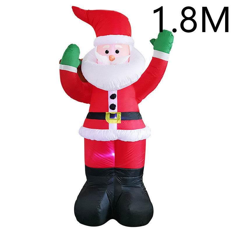 Christmas LED Inflatable Decoration — Santa, Tree & Snowman Yard Decor - ZA-Zola