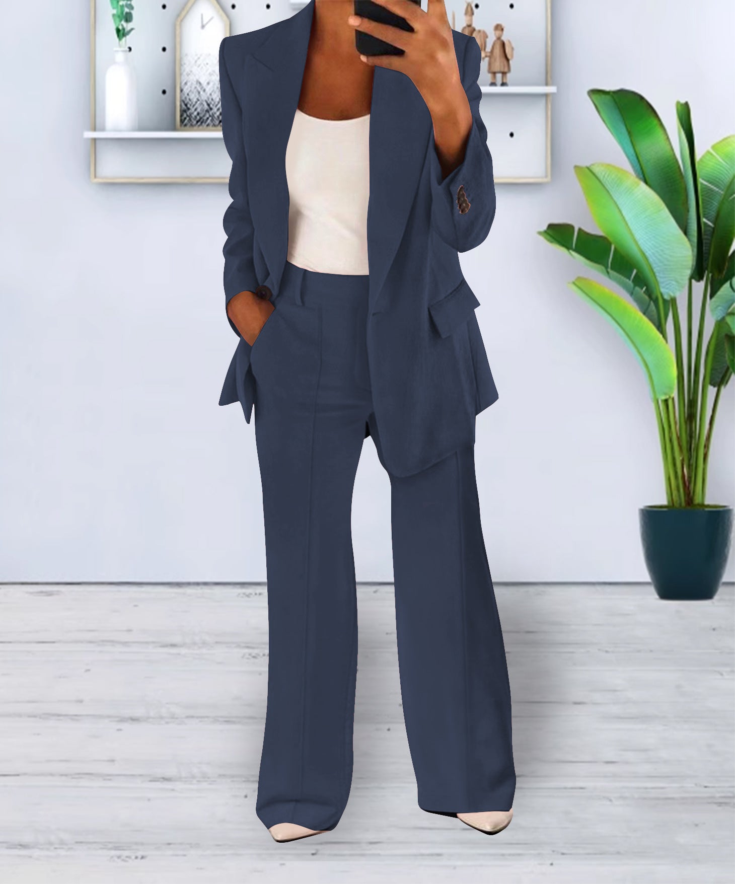Stylish Japandi Casual Suit | Women Fashion