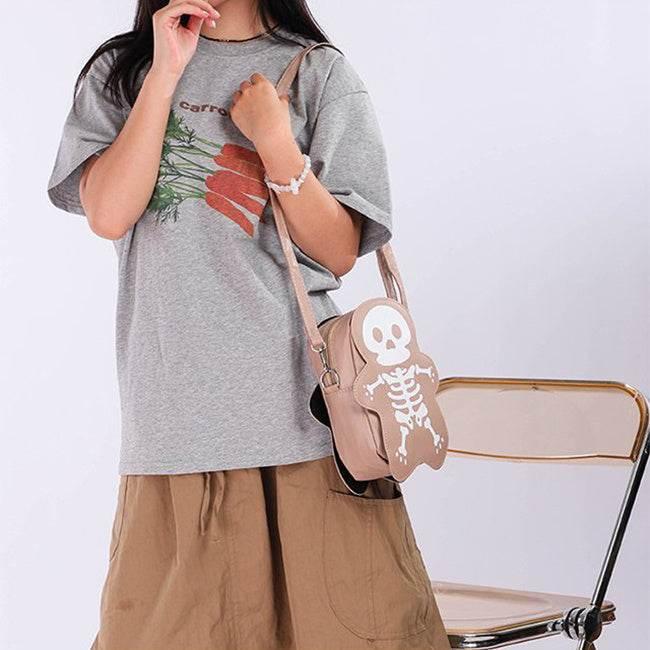 ZA-Zola Halloween Skull Crossbody Shoulder Bag - ZA-Zola