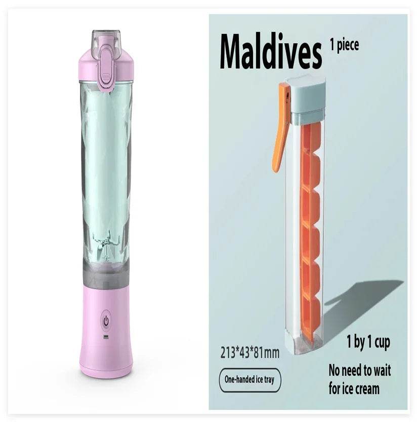 Portable Blender Juicer – 6-Blade Mini Smoothie Maker - ZA-Zola