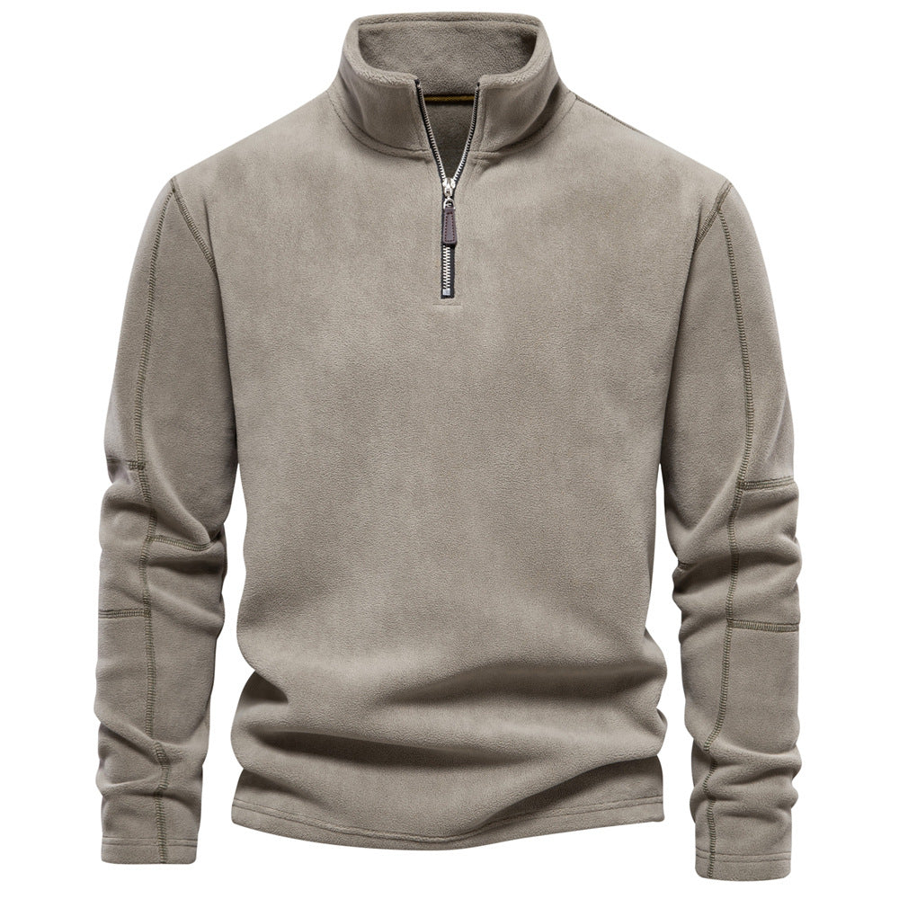 Men’s Fleece Zipper Sweatshirt | ZA-Zola