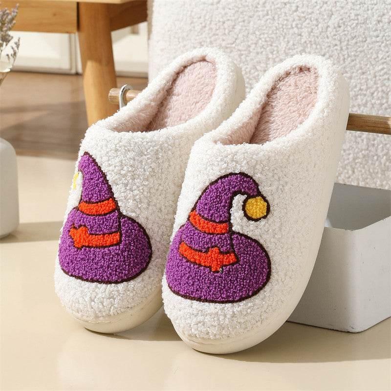Halloween Spider & Witch Hat Slippers | ZA-Zola - ZA-Zola