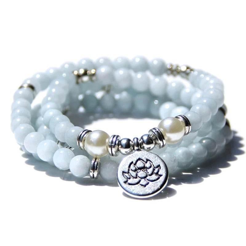 Tiger Eye 108 Beads Buddha Bracelet for Balance - ZA-Zola