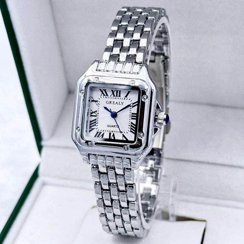 Elegant Waterproof Square Watch for Women - ZA-Zola