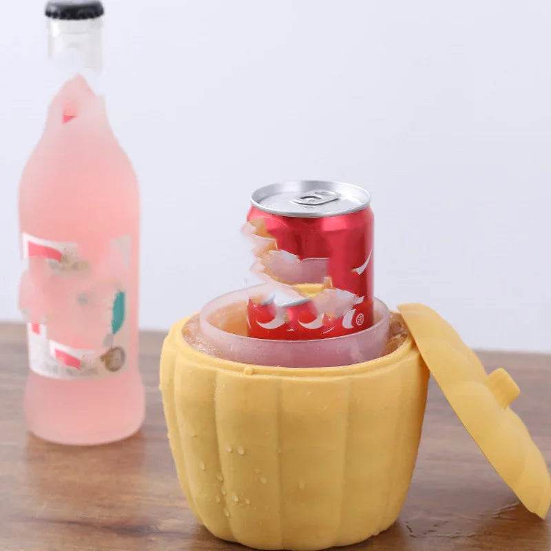 Pumpkin Silicone Ice Bucket Maker for Summer - ZA-Zola