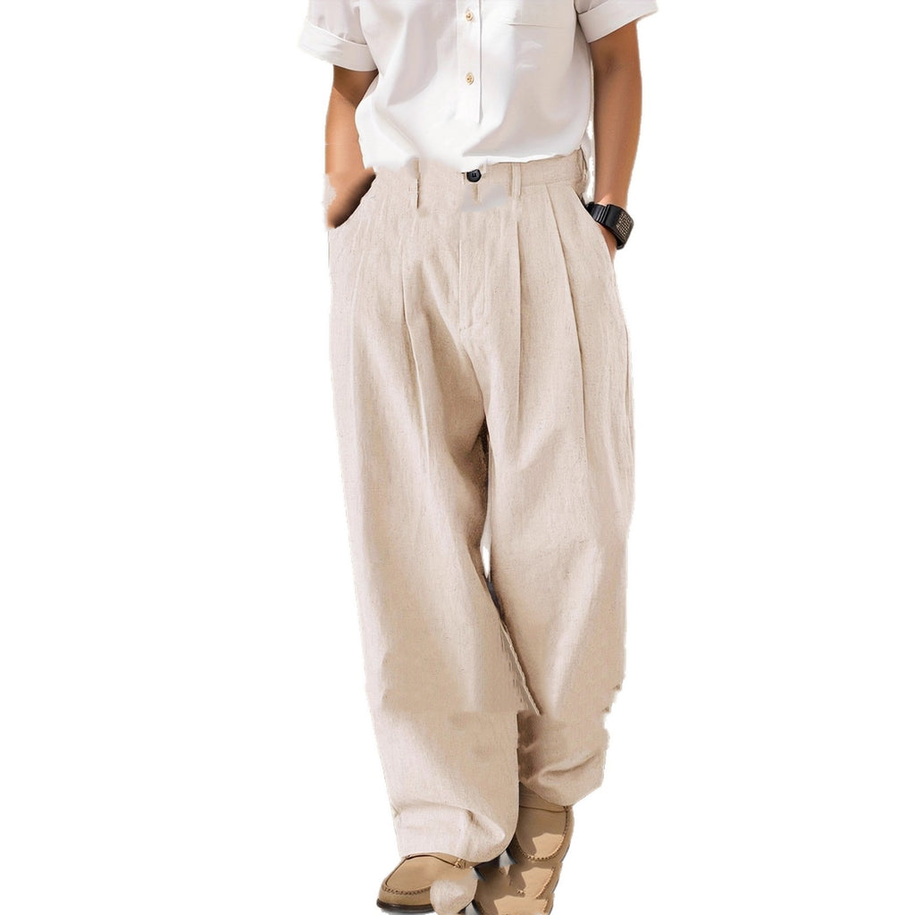 Men's Tailored Dress Pants | Premium Double Pleats