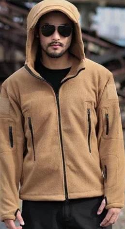 Men's Warm Fleece Jacket - Winter Cold-Proof Coat - ZA-Zola