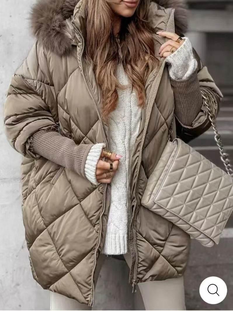 Winter Hooded Cardigan Coat – Warm Casual Women’s Outerwear - ZA-Zola