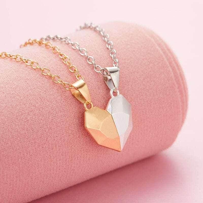Creative Magnetic Heart Necklace | Buy Now! - ZA-Zola