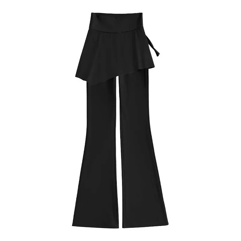 High Waist Skort Leggings Anti-Exposure Fit - ZA-Zola