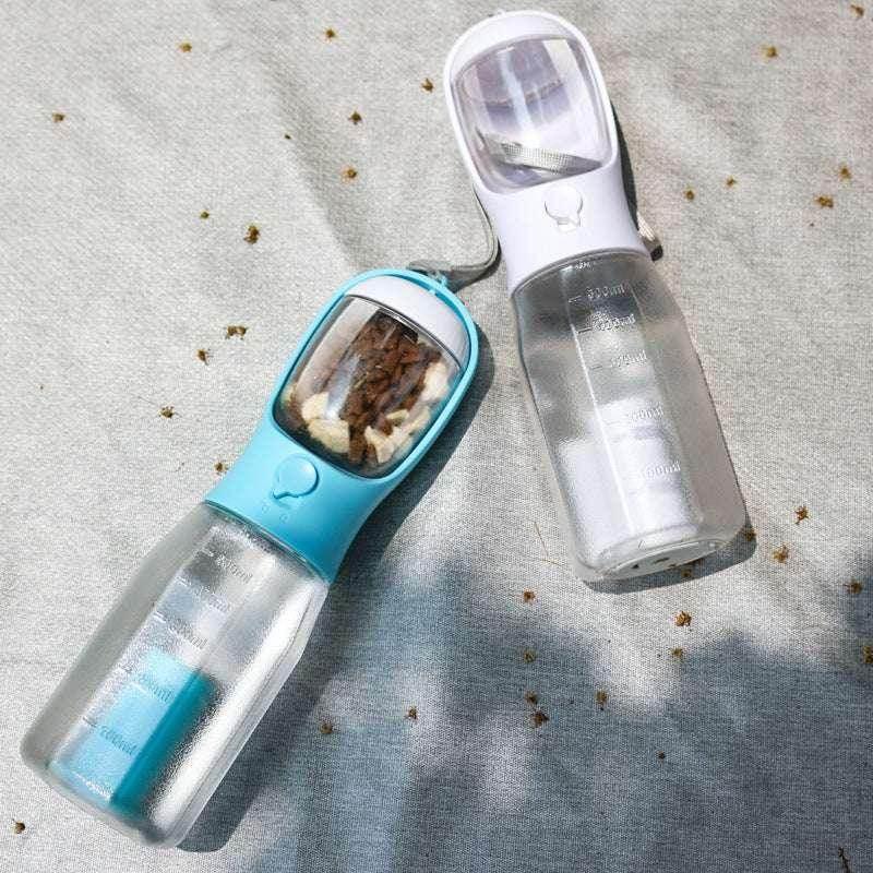 3-in-1 Dog Water Bottle with Feeder & Waste Bag - ZA-Zola