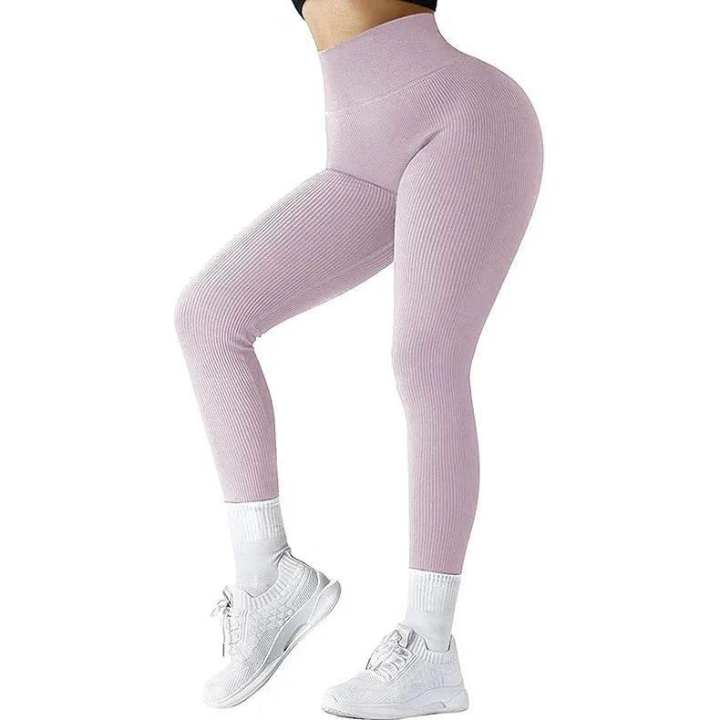 High Waist Seamless Leggings – Women’s Yoga Fitness Pants - ZA-Zola