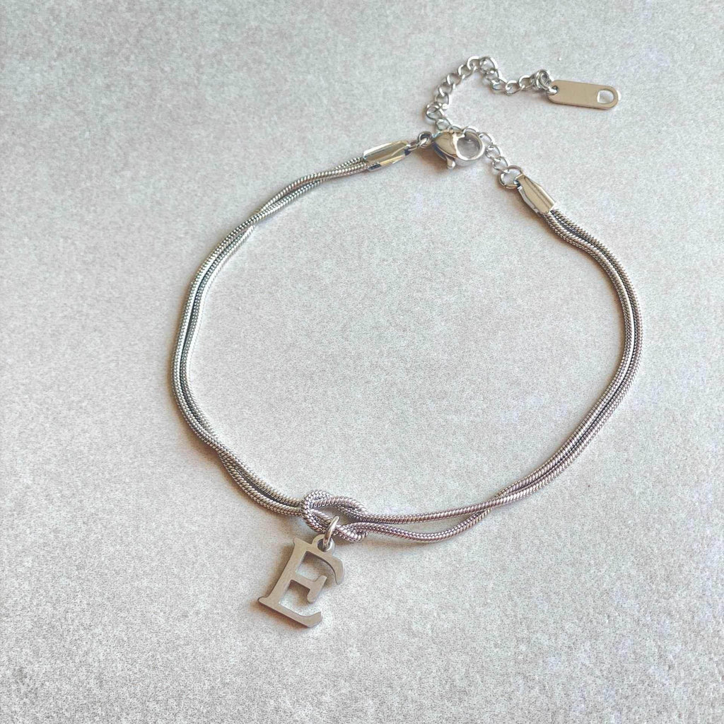 A-Z Love Knot Bracelets | Personalized Jewelry Gift - ZA-Zola