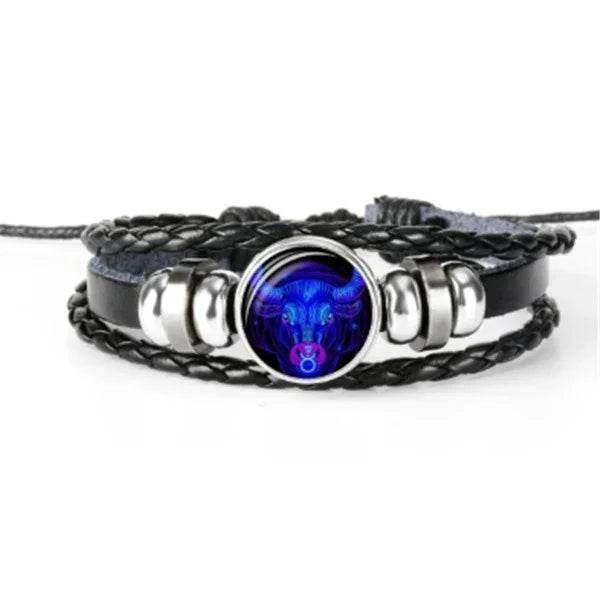 Zodiac Constellation Braided Bracelet for All Ages - ZA-Zola