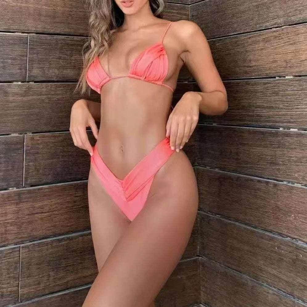 Trendy Summer Bikini Set - Women's Beach Swimsuit - ZA-Zola