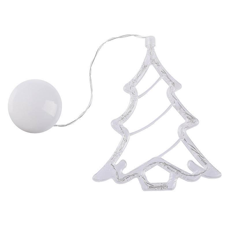 Christmas LED Window Lights Santa Claus Elk Snowman - ZA-Zola