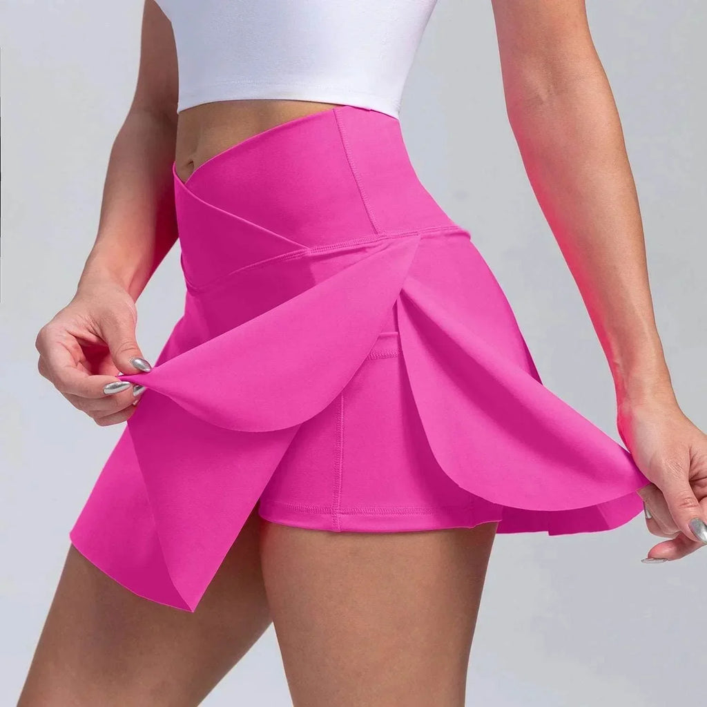 High-Waist Yoga Shorts – Stretchy & Breathable Fit - ZA-Zola