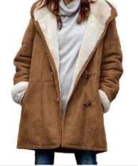 Women’s Mid-Length Windbreaker Coat – Warm Stylish Windproof Jacket - ZA-Zola
