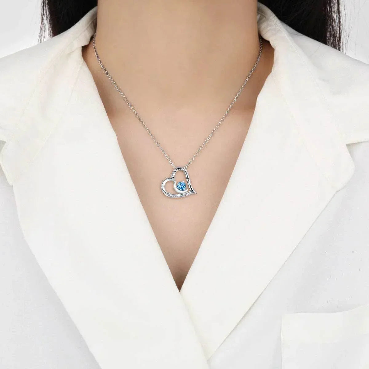 Shop Heart Love Necklace – Perfect Valentine Gift! - ZA-Zola