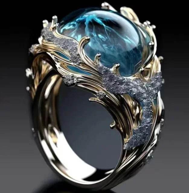 HAILANG Adjustable Resin Diamond Ring for Women - ZA-Zola
