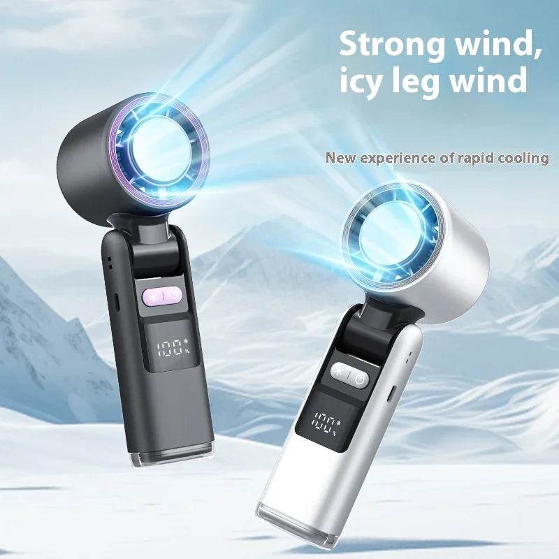 Turbos Cold Mini USB Fan with Digital Display - ZA-Zola