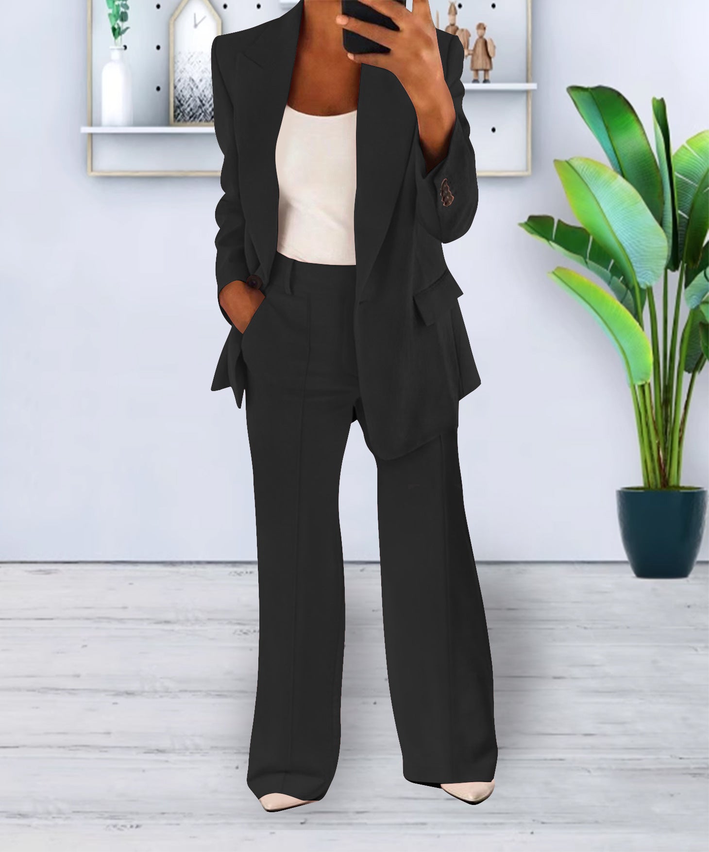 Stylish Japandi Casual Suit | Women Fashion