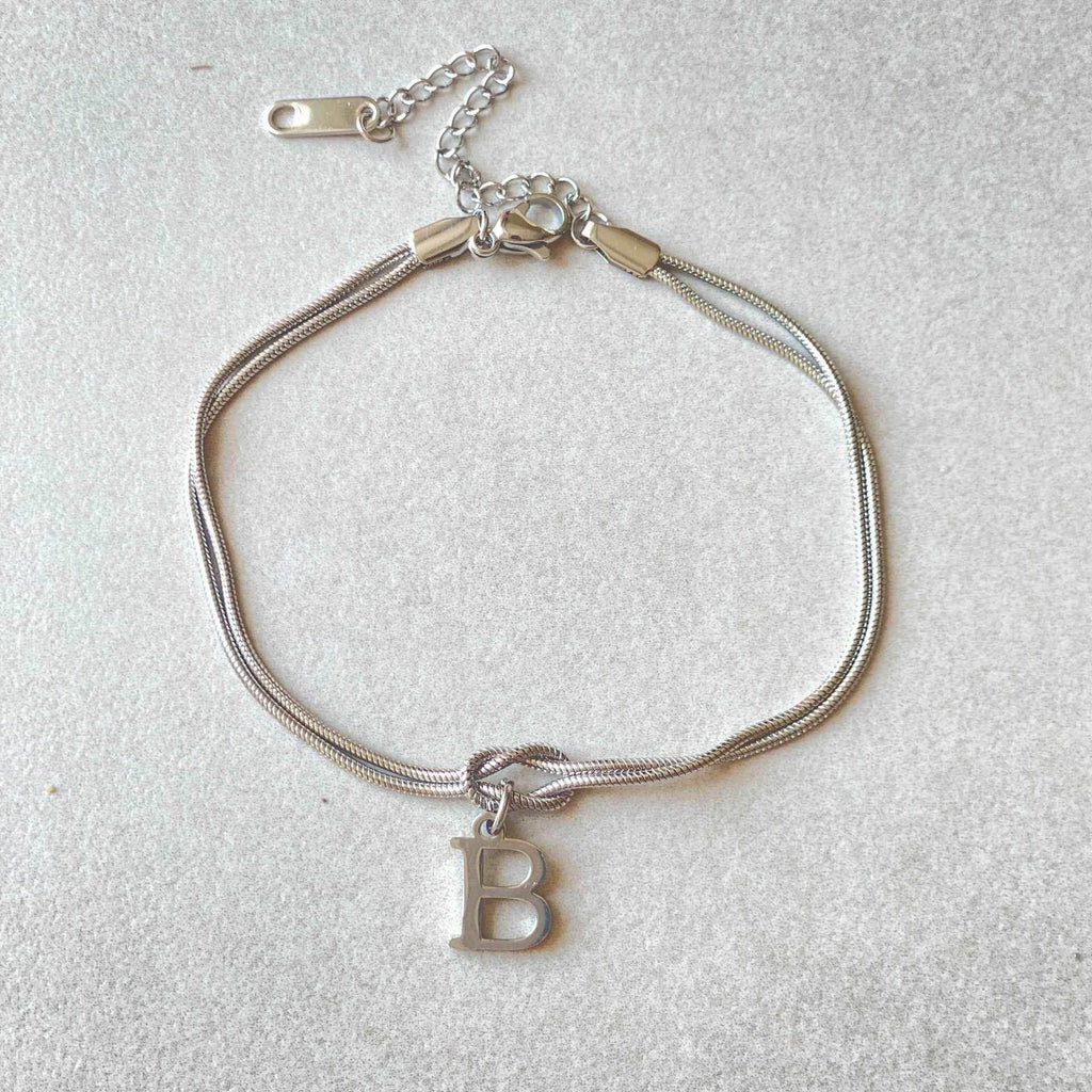 A-Z Love Knot Bracelets | Personalized Jewelry Gift - ZA-Zola