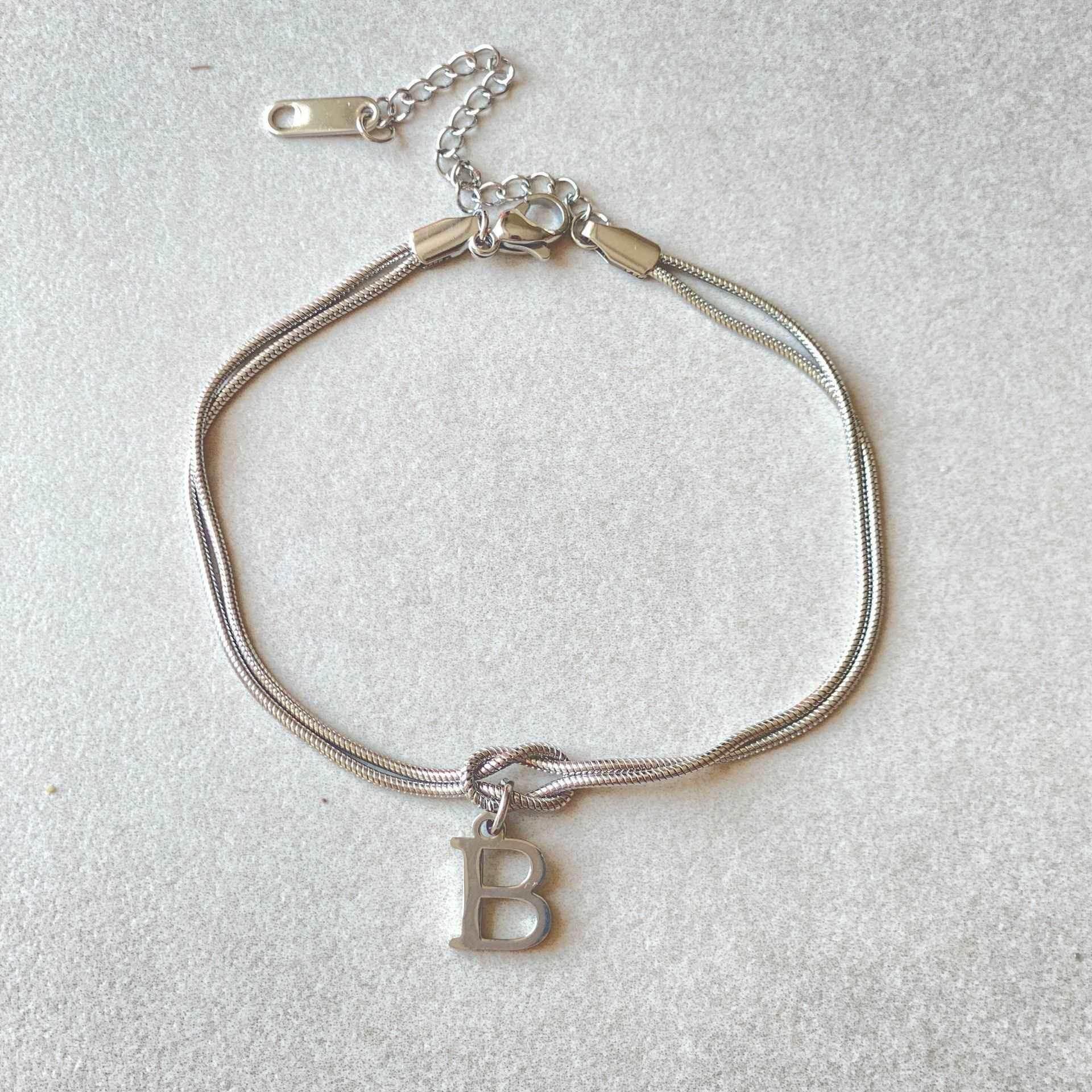 A-Z Love Knot Bracelets | Personalized Jewelry Gift - ZA-Zola