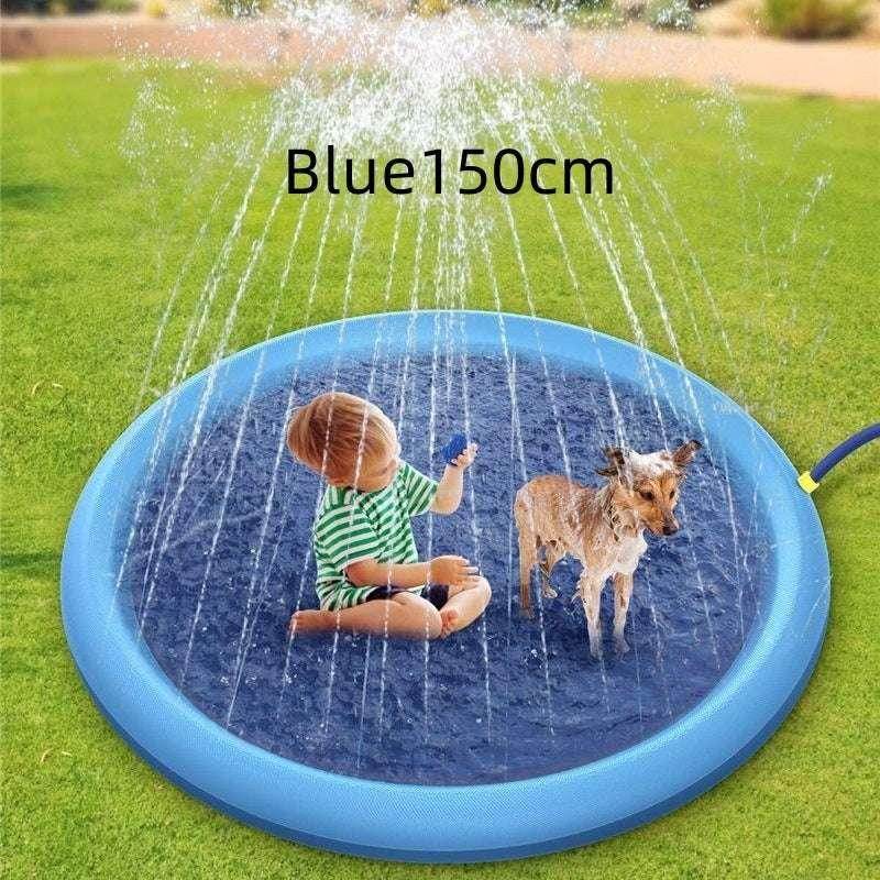 Non-Slip Splash Pad for Kids & Pets – 150cm Fun - ZA-Zola