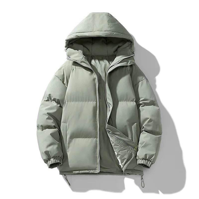 Men's Hoodie Padded Coat – Warm, Casual, Loose Fit - ZA-Zola