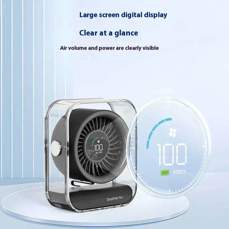 5000mAh Portable Cooling Desktop Fan – USB Power - ZA-Zola