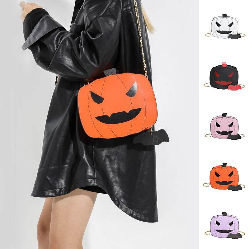 ZA-Zola Halloween Cartoon Pumpkin Shoulder Bag - ZA-Zola