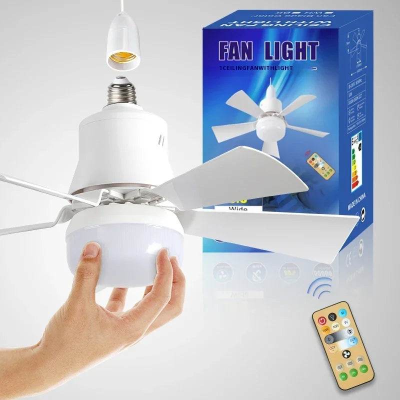 Ceiling Fan Bulb Light with Remote Control – 30W - ZA-Zola
