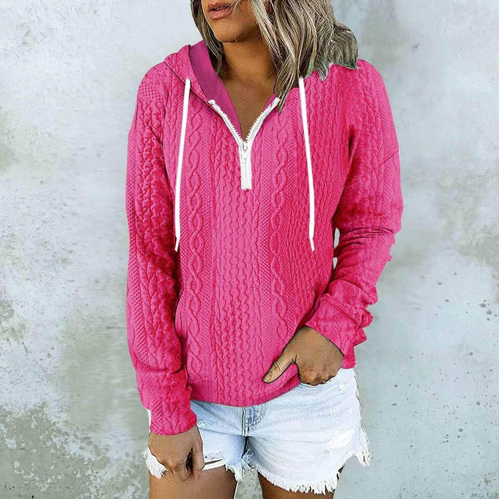 Women's Twist Texture Hoodie – Shop Now! - ZA-Zola