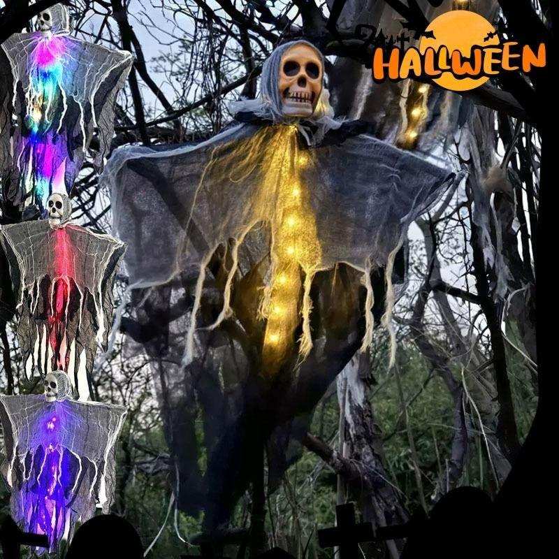 ZA-Zola Halloween Hanging Ghost Skull Skeleton - ZA-Zola